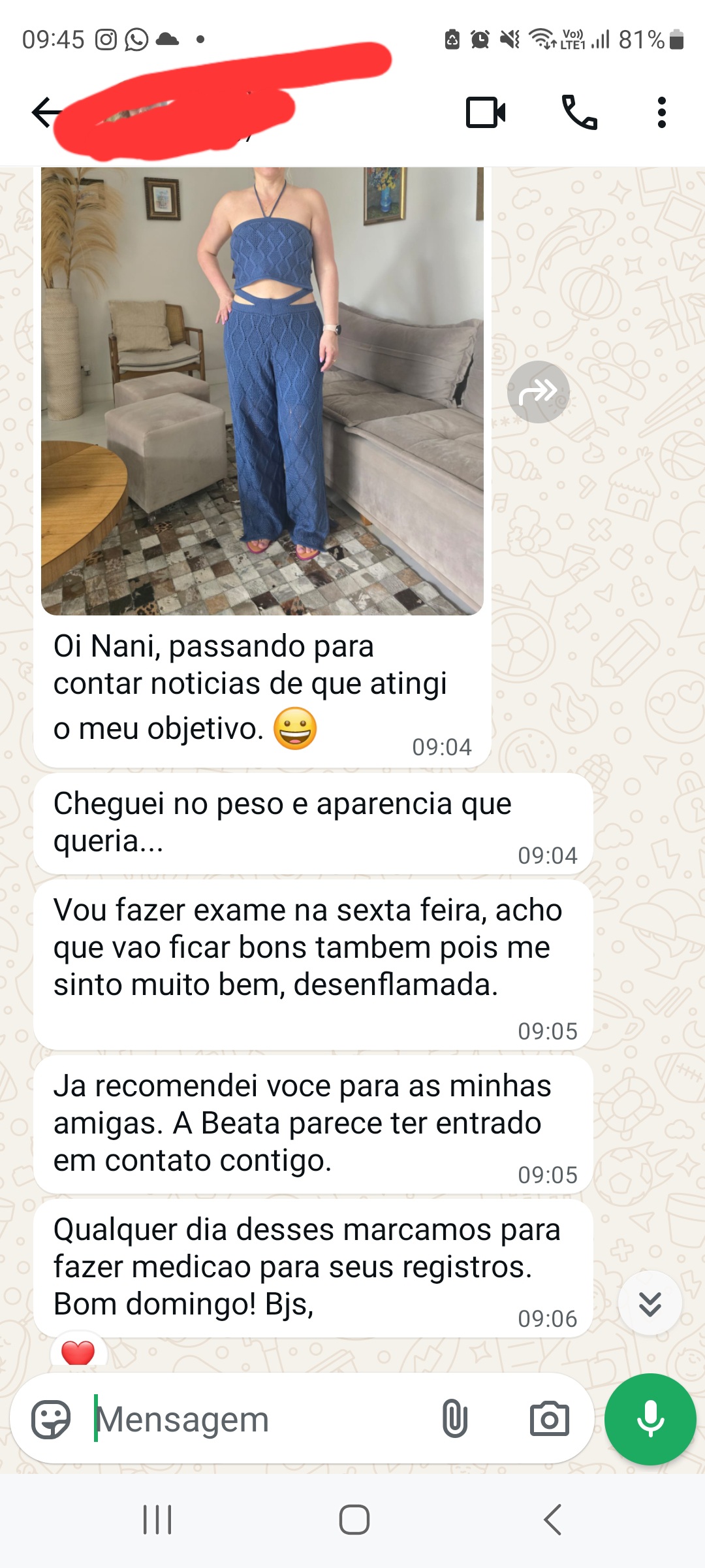 Print de depoimento 2