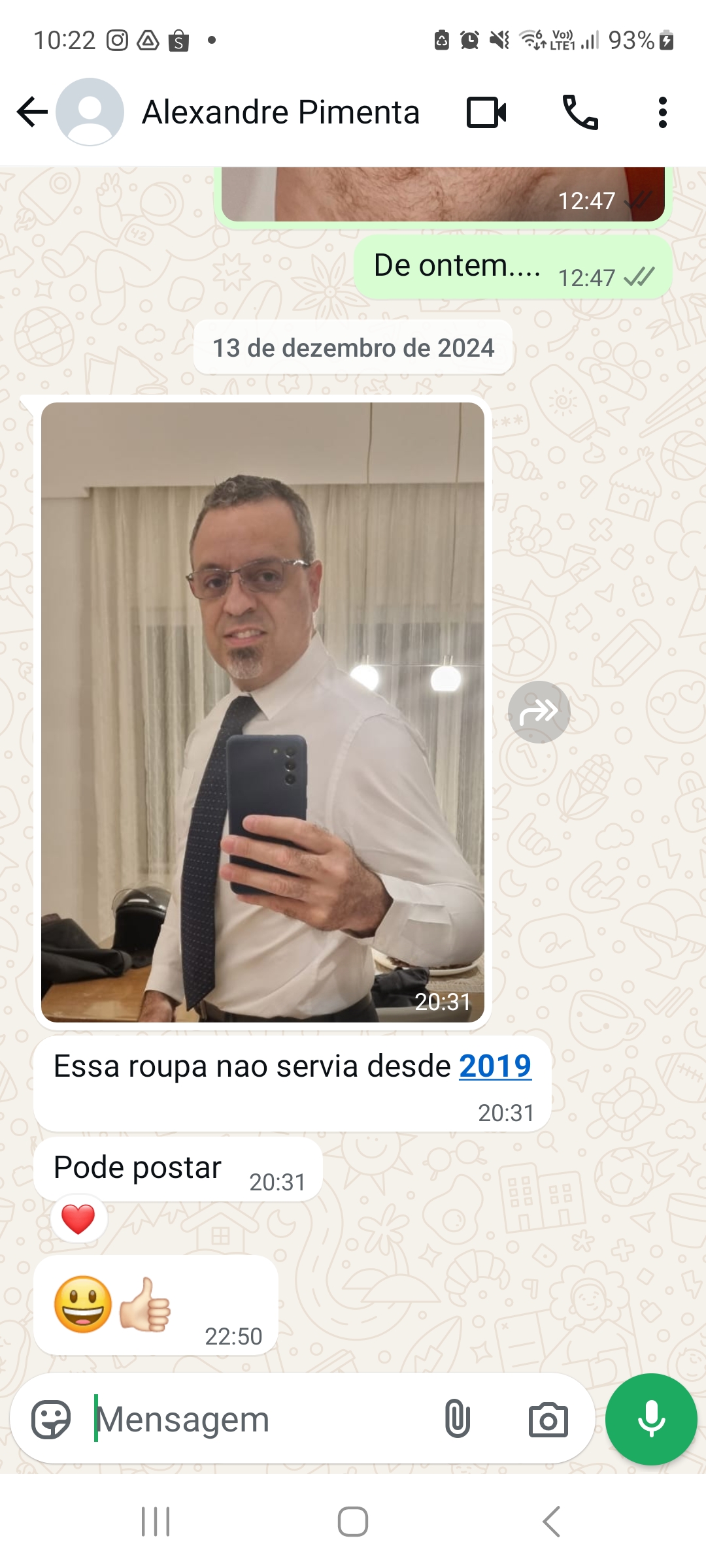 Print de depoimento 5